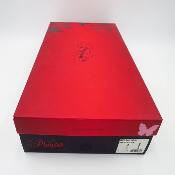 Pleaser Delight 3063 Thigh High Boot Patent Leather 6" Stiletto Platform - Picture 11 of 12